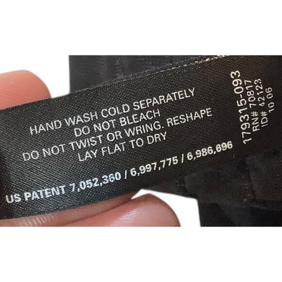 Body By Victoria Ipex Full Coverage Black Bra Women 40DD Smooth Adjustable - Picture 6 of 7